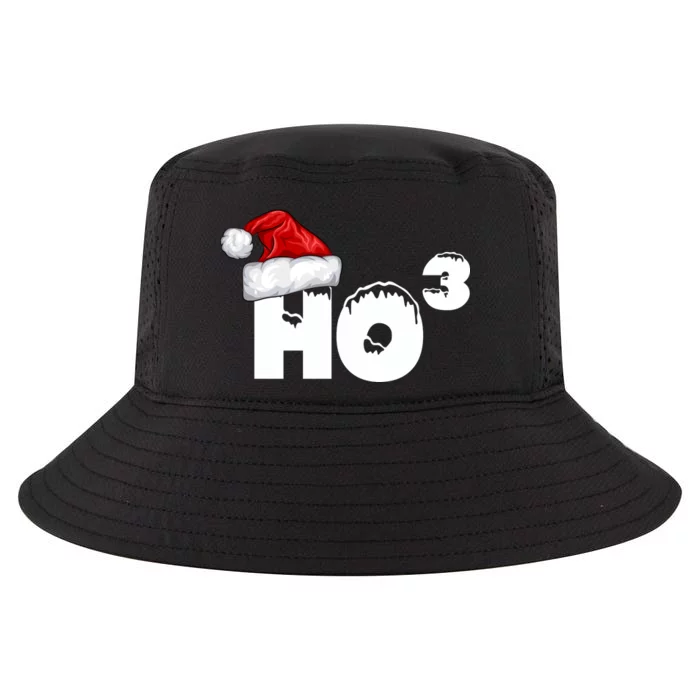 Santa HO HO3 Christmas Funny Cool Comfort Performance Bucket Hat