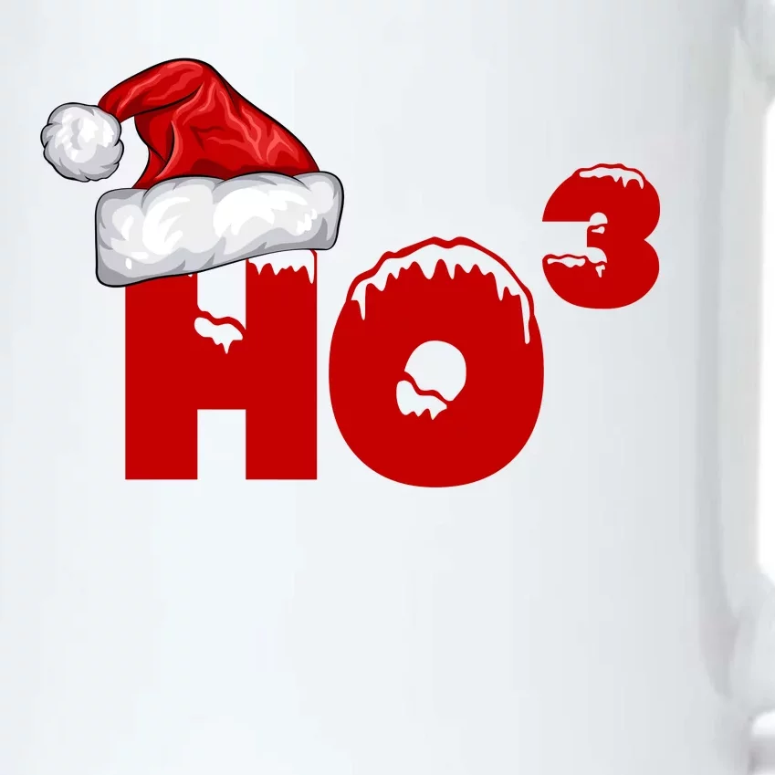 Santa HO HO3 Christmas Funny Black Color Changing Mug