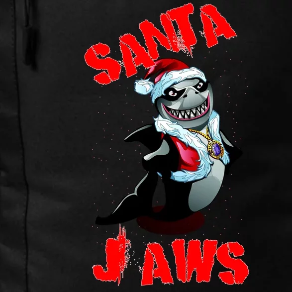 Santa Jaws Christmas Daily Commute Backpack