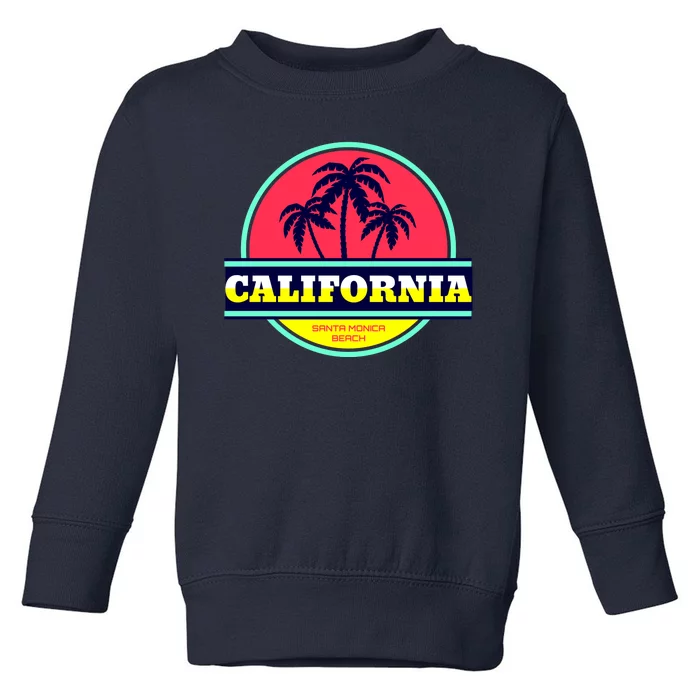 Santa Monica Beach Toddler Sweatshirt