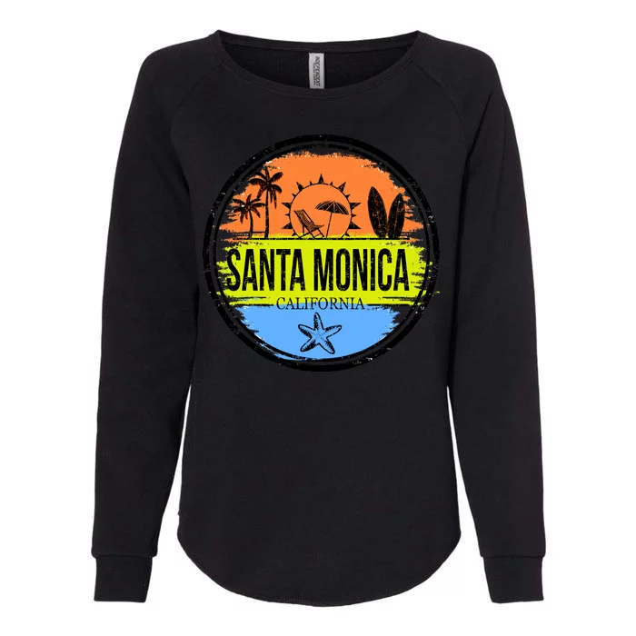 Santa Monica California Womens California Wash Sweatshirt