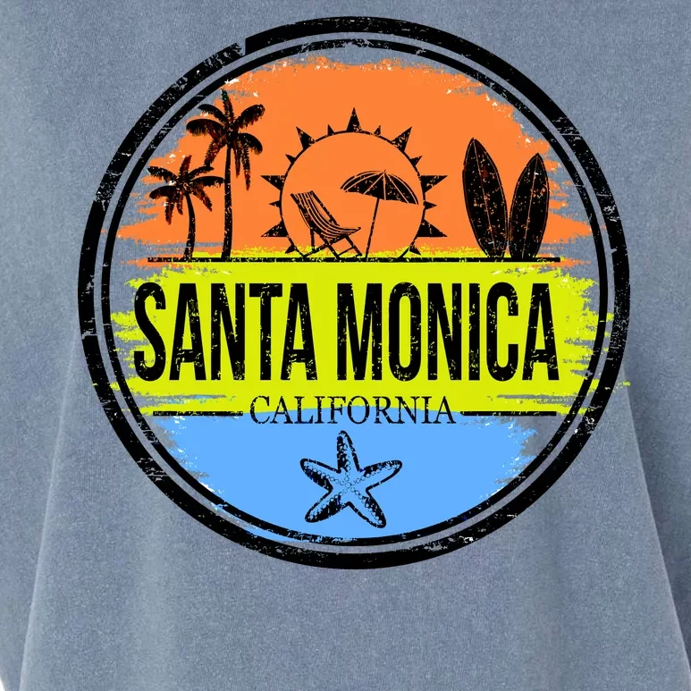 Santa Monica California Garment-Dyed Women's Muscle Tee