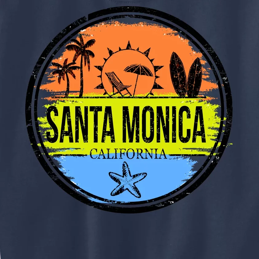 Santa Monica California Kids Sweatshirt