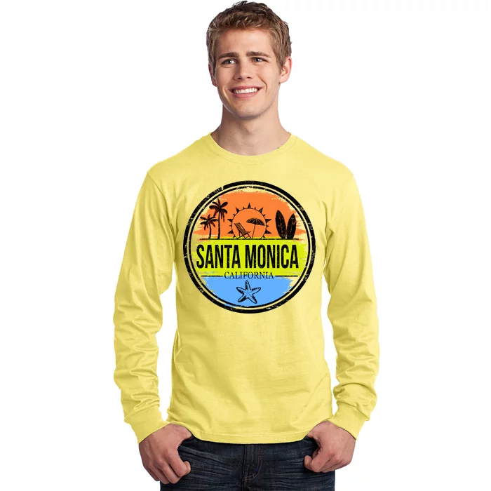 Santa Monica California Long Sleeve Shirt