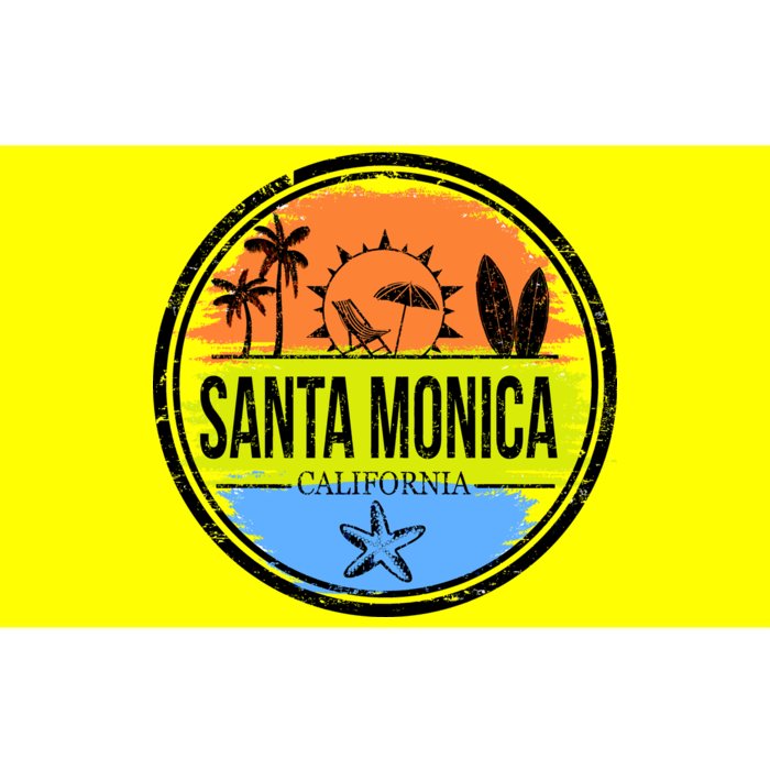 Santa Monica California Bumper Sticker