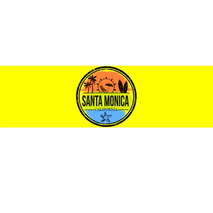 Santa Monica California Bumper Sticker