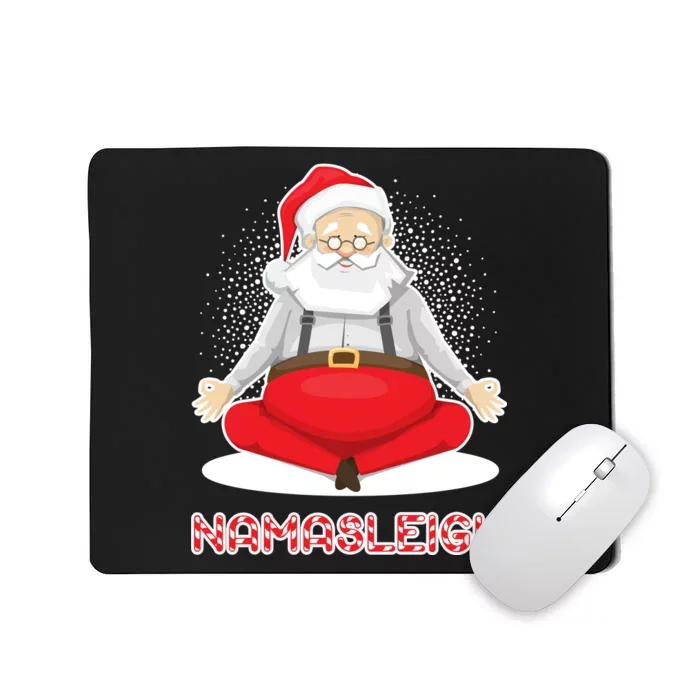 Santa Namasleigh Mousepad