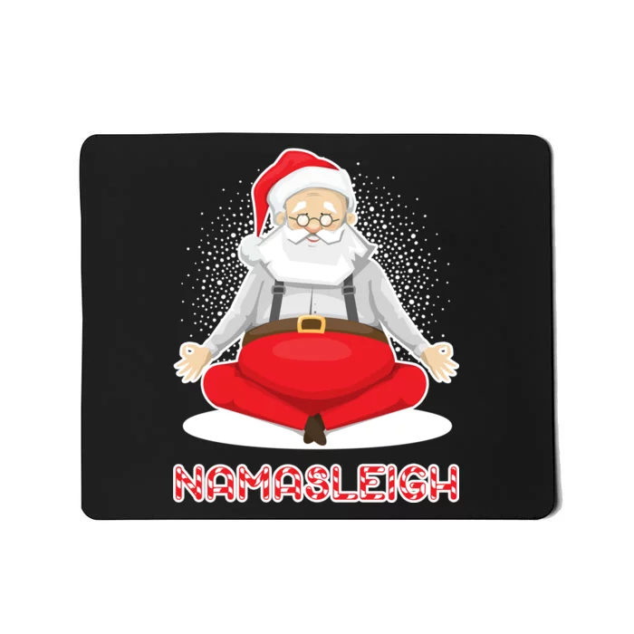 Santa Namasleigh Mousepad