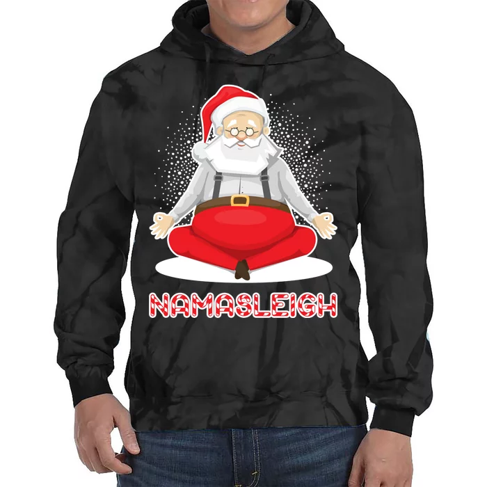 Santa Namasleigh Tie Dye Hoodie