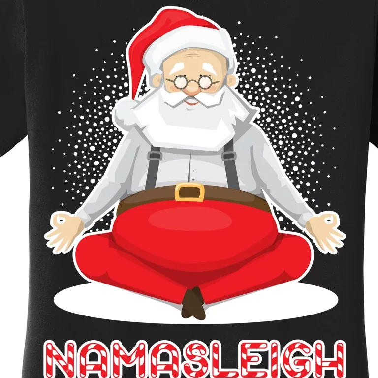 Santa Namasleigh Women's T-Shirt