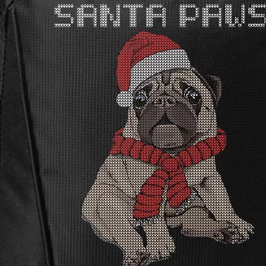 Santa Paws Pug City Backpack