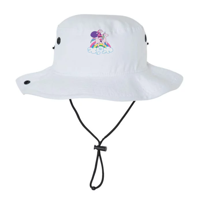 Santa Riding Unicorn Legacy Cool Fit Booney Bucket Hat