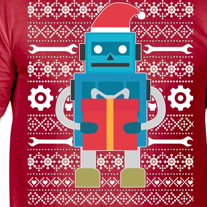 Santa Robot Ugly Christmas Comfort Colors T-Shirt