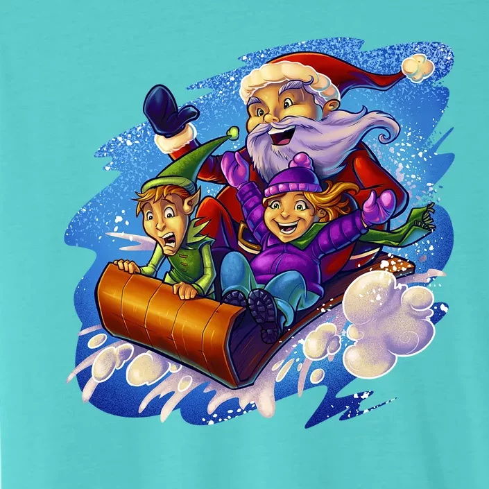 Santa Sleigh ChromaSoft Performance T-Shirt