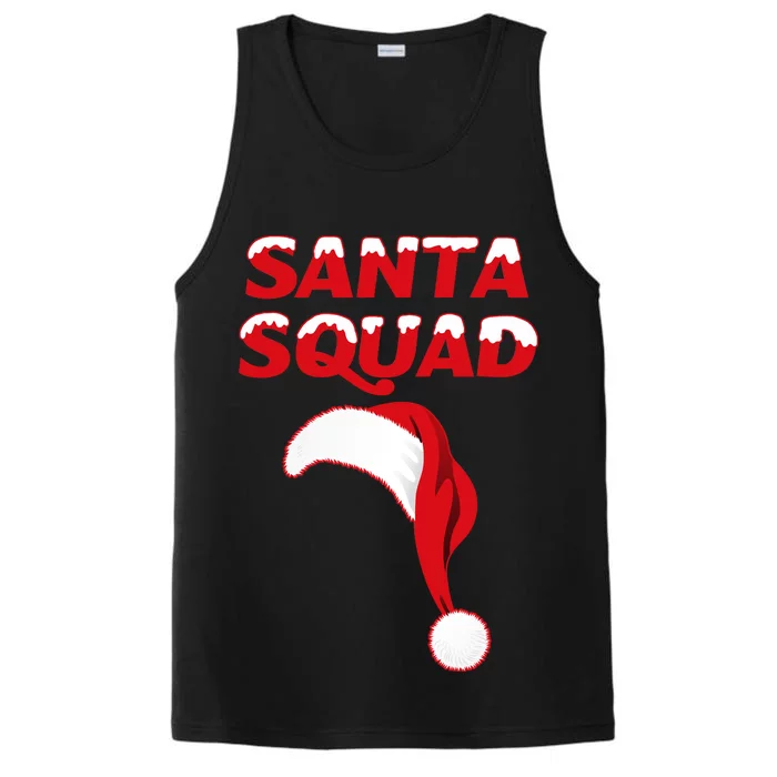 Santa Squad Performance Tank