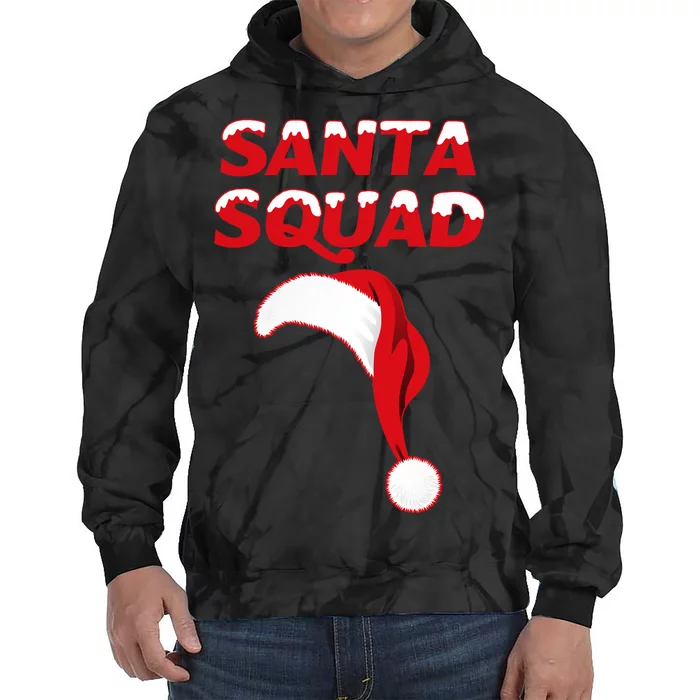 Santa Squad Tie Dye Hoodie