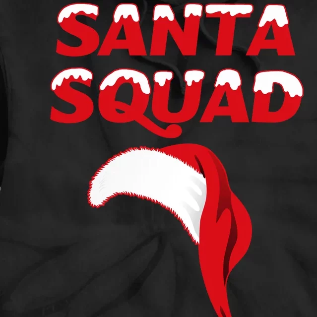 Santa Squad Tie Dye Hoodie