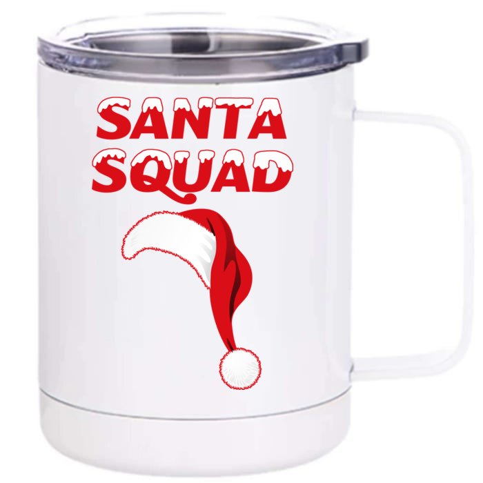 Santa Squad Front & Back 12oz Stainless Steel Tumbler Cup