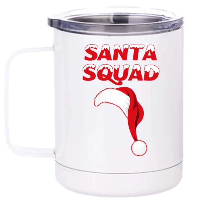 Santa Squad Front & Back 12oz Stainless Steel Tumbler Cup