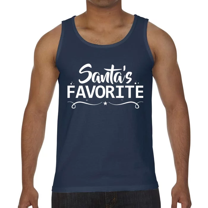 Santa's Favorite Comfort Colors® Tank Top