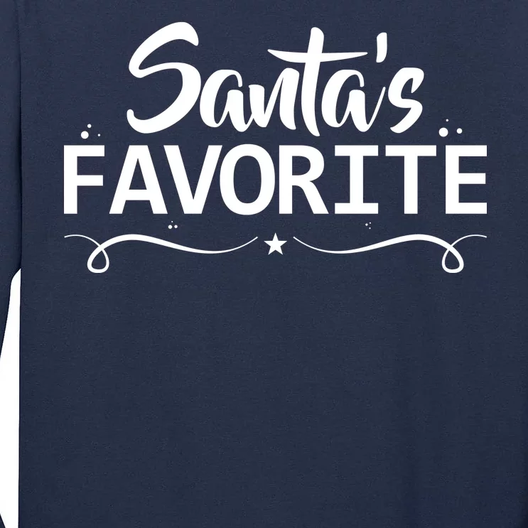 Santa's Favorite Tall Long Sleeve T-Shirt