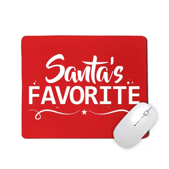 Santa's Favorite Mousepad