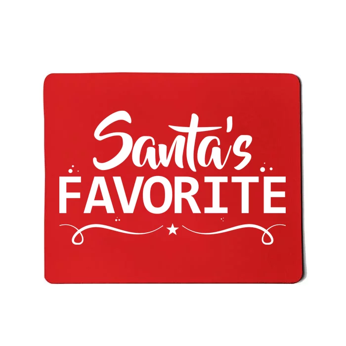 Santa's Favorite Mousepad