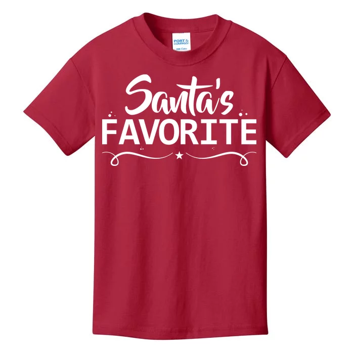 Santa's Favorite Kids T-Shirt