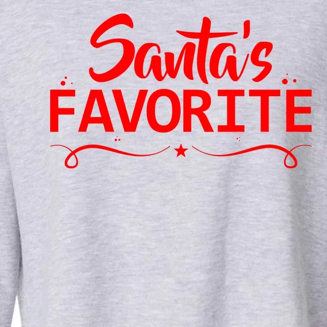 Santa's Favorite Cropped Pullover Crew