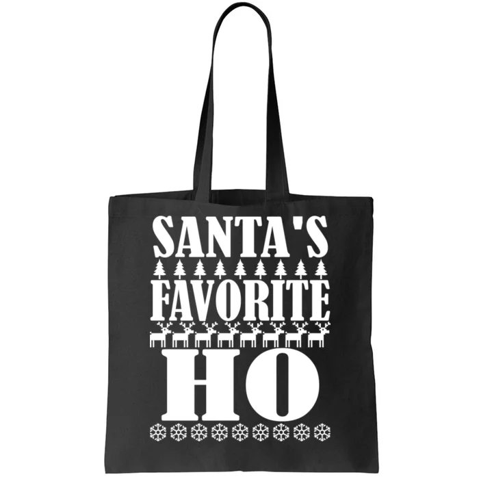 Santa's Favorite Ho Tote Bag