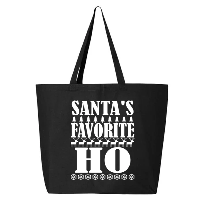 Santa's Favorite Ho 25L Jumbo Tote