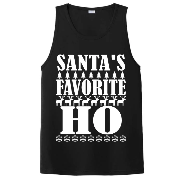 Santa's Favorite Ho Performance Tank