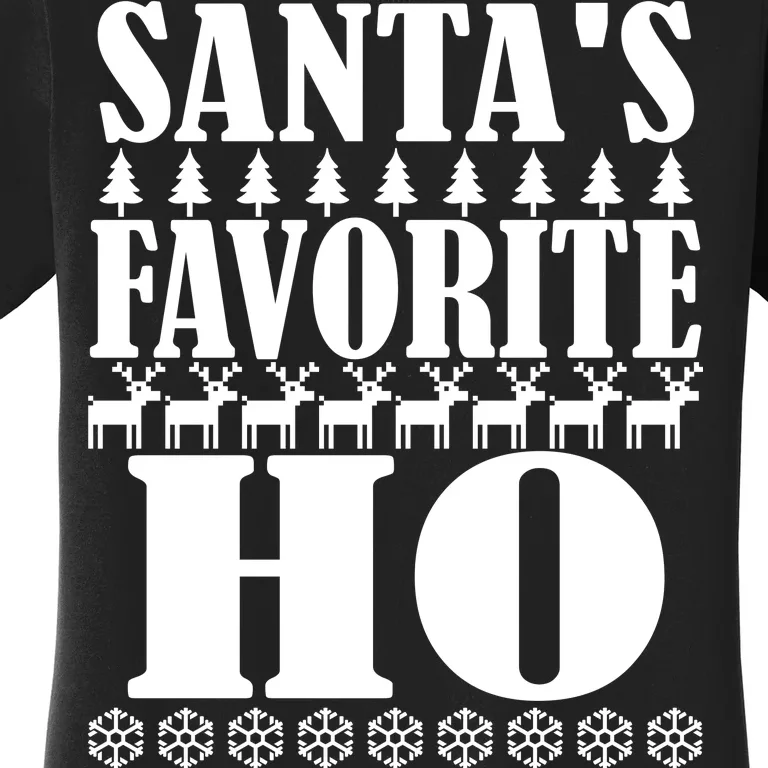 Santa's Favorite Ho Women's T-Shirt