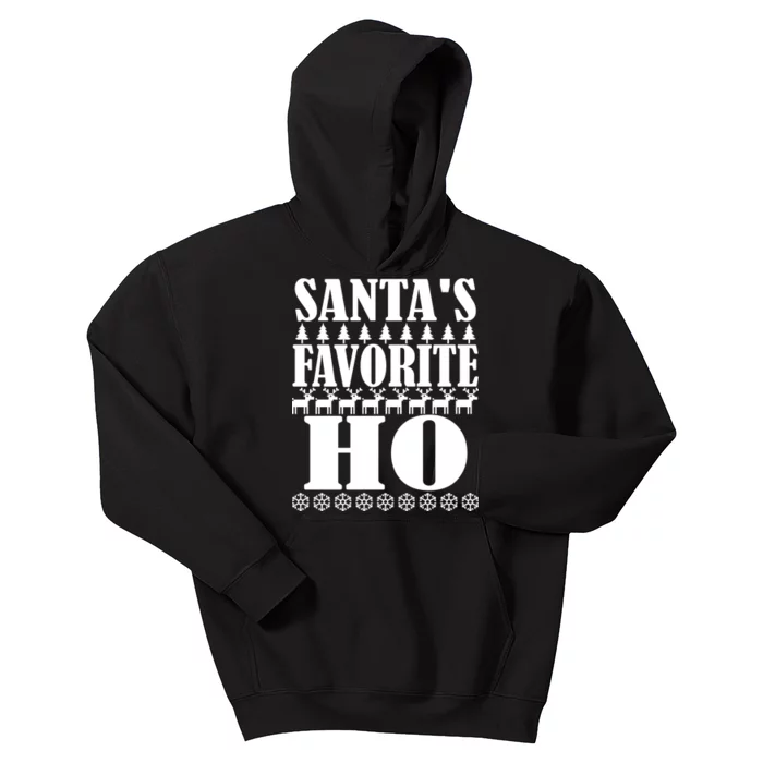 Santa's Favorite Ho Kids Hoodie