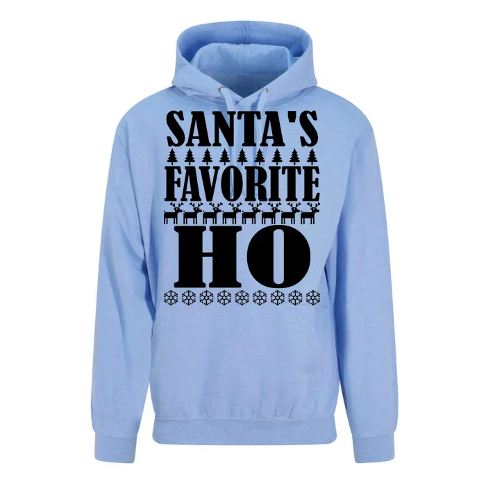 Santa's Favorite Ho Unisex Surf Hoodie