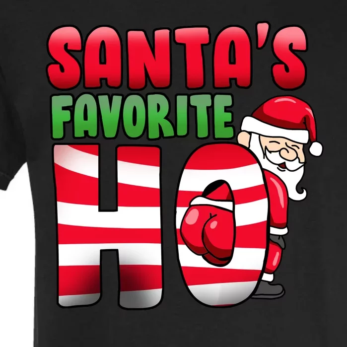 Santa's Favorite Ho Funny X-Mas Garment-Dyed Heavyweight T-Shirt