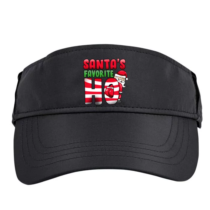 Santa's Favorite Ho Funny X-Mas Adult Drive Performance Visor