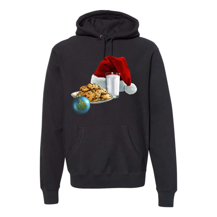 Santa's Milk & Cookies Premium Hoodie