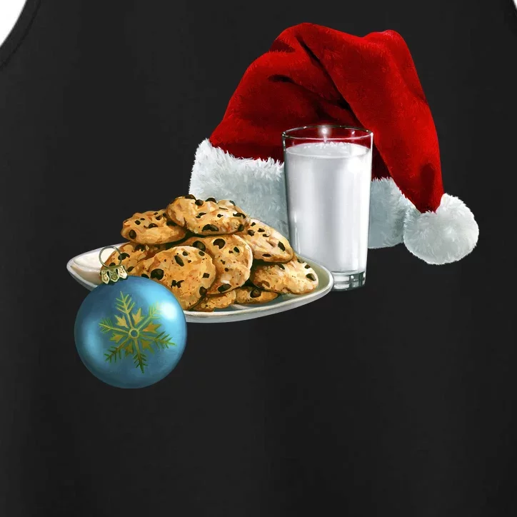 Santa's Milk & Cookies Performance Tank