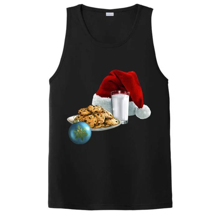 Santa's Milk & Cookies Performance Tank