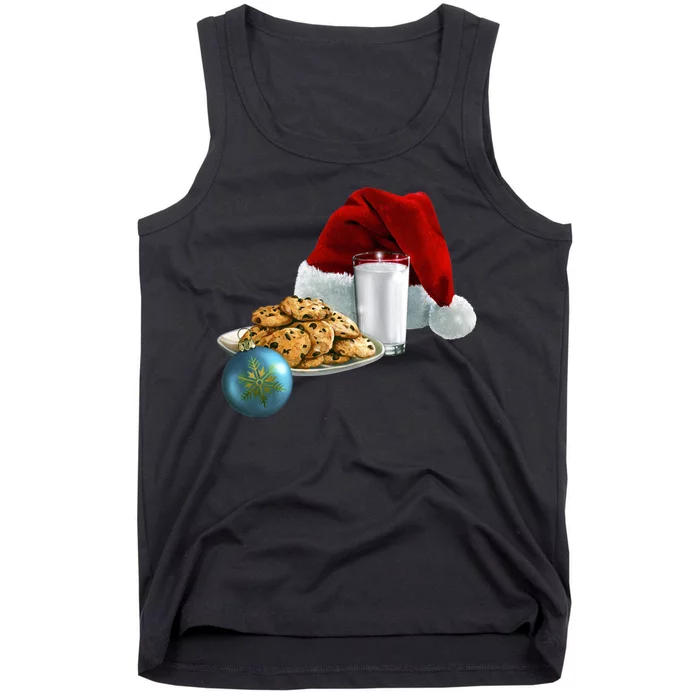 Santa's Milk & Cookies Tank Top