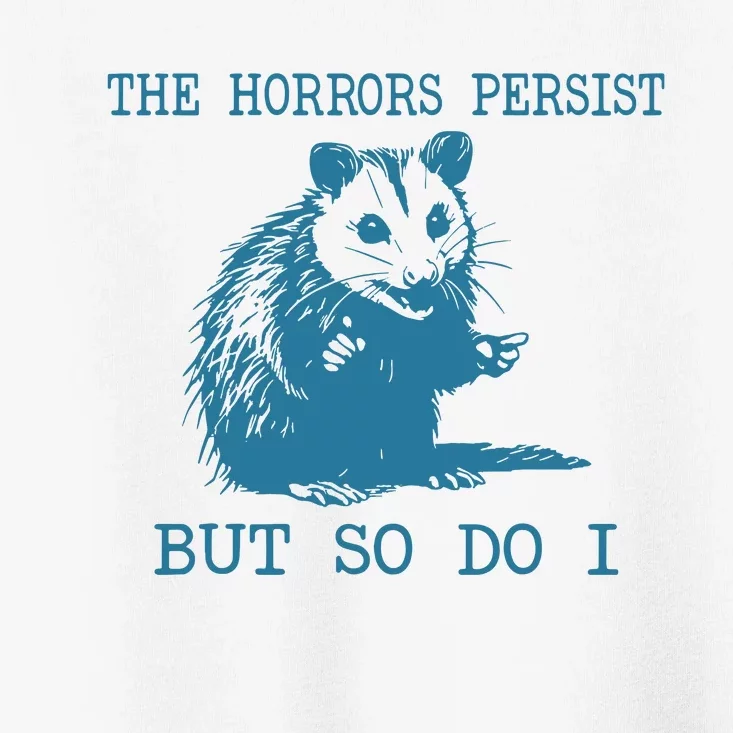 Sarcastic Angry Opossum Toddler T-Shirt