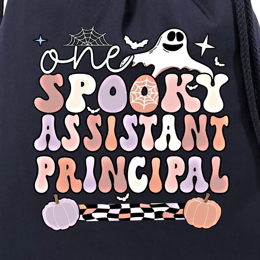 Spooky Assistant Principal Halloween Assistant Principals Great Gift Drawstring Bag