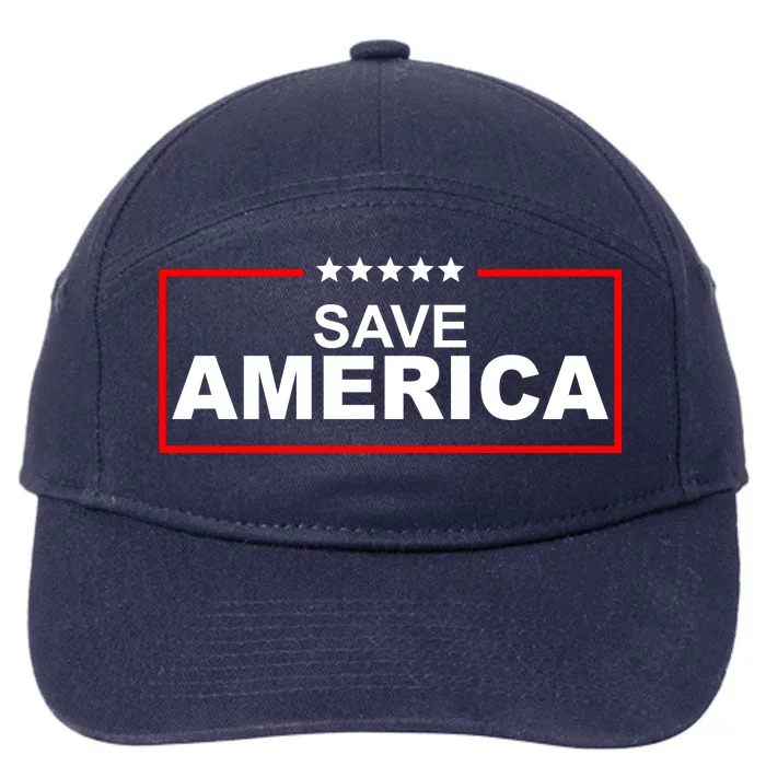 Save America Political 7-Panel Snapback Hat