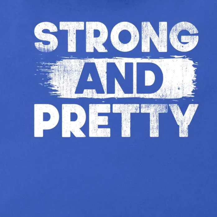 Strong And Pretty Strong Gift Zip Tote Bag