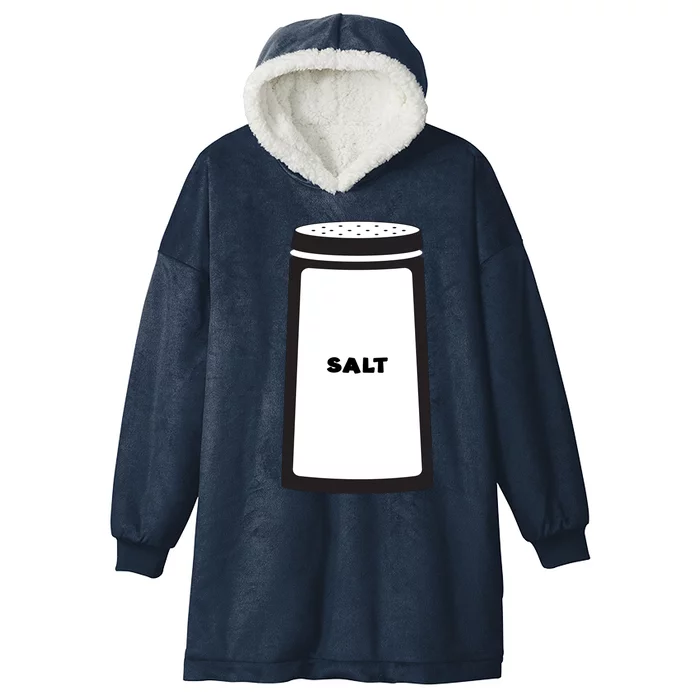 Salt And Pepper Best Friend Funny Halloween Gift Hooded Wearable Blanket