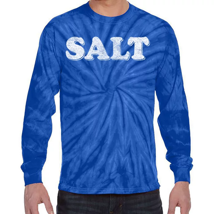 Salt And Pepper Costume For Couples Halloween Adults And Great Gift Tie-Dye Long Sleeve Shirt