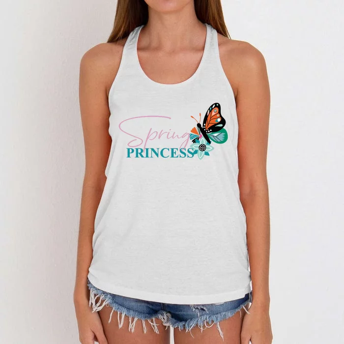 Spring And Princess Mother Daughter Women's Knotted Racerback Tank