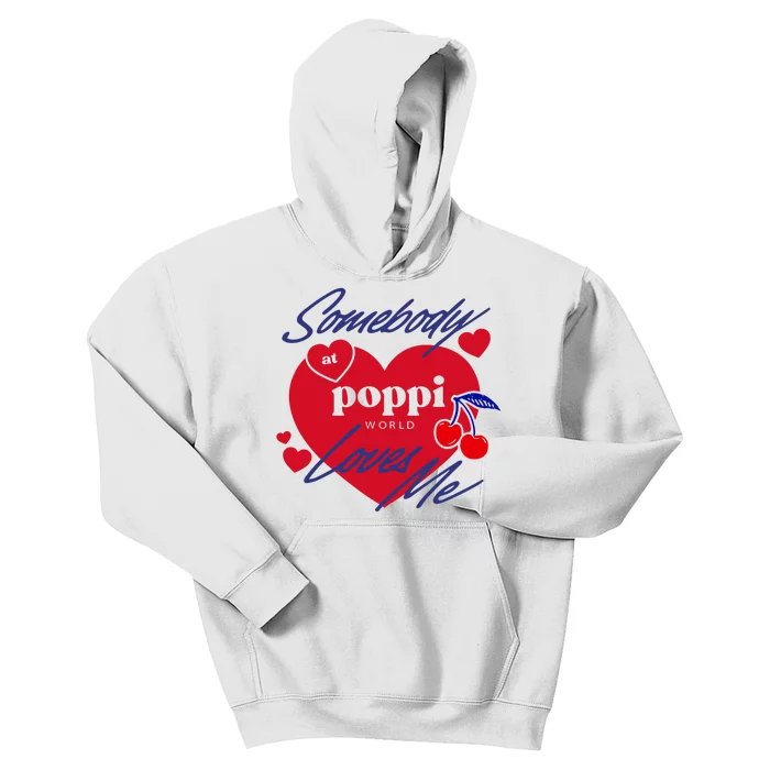 Somebody At Poppi Loves Me Kids Hoodie