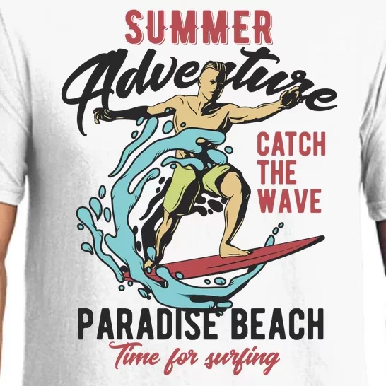 Summer Adventure Paradise Beach Pajama Set